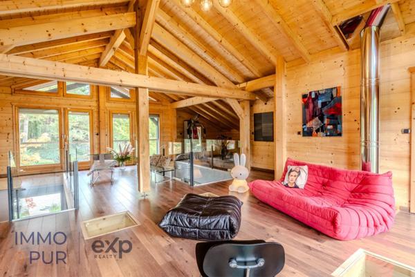 Magnifique maison d'architecte en bois massif de 219 m² - Domaine de Coudrée