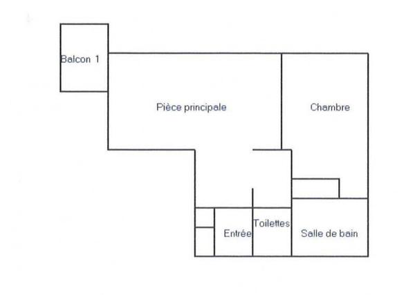 Appartement 2 pièces - 44300 Nantes