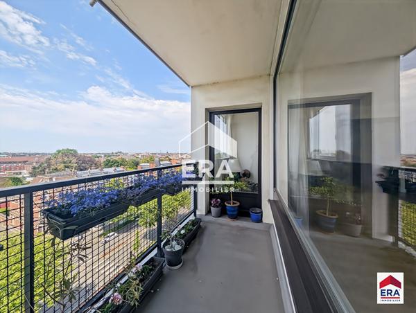 Appartement - 105 m² - Balcons - Garage fermé - Cave - Roubaix Barbieux