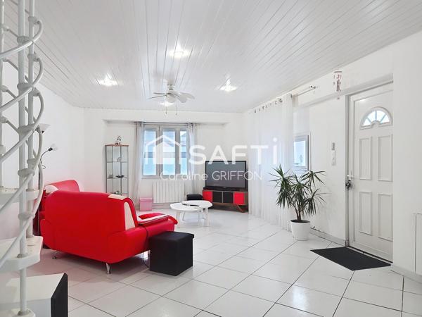 Maison de bourg lumineuse 3 chambres avec garage