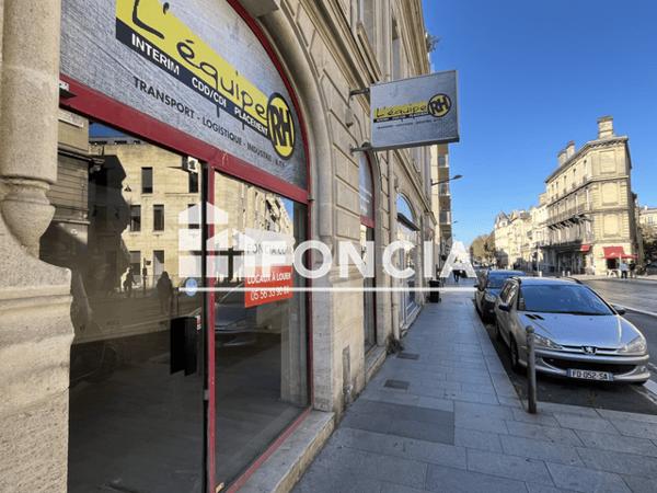 Location Local commercial 1 pièce 43.66 m² - 57 COURS PASTEUR Bordeaux 33000