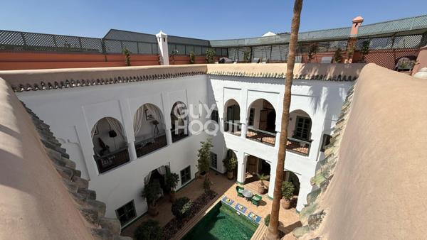 ACHAT/VENTE Riad de charme au coeur de la médina de Marrakech