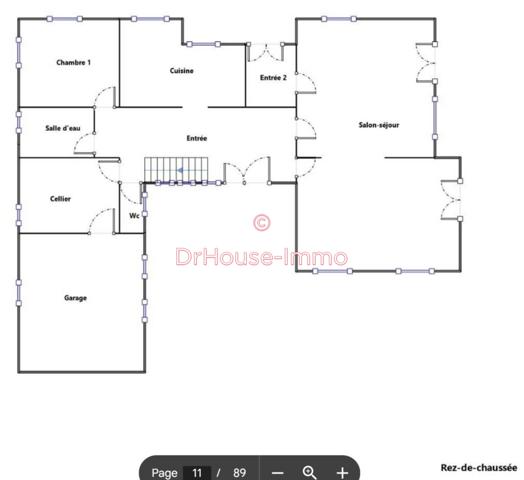 Maison à vendre 6 pièces de 221 m²