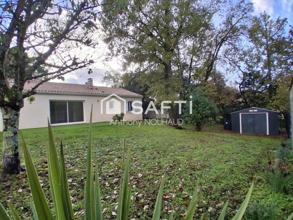 Maison plain-pied, 3 ch, proche commerces,