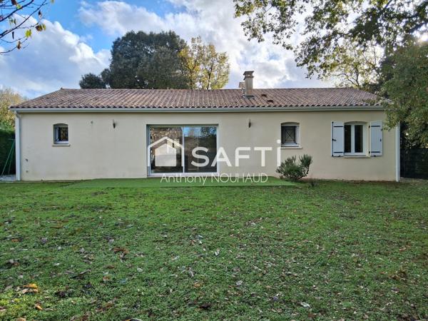 Maison plain-pied, 3 ch, proche commerces,