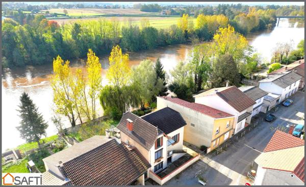 Grande maison familiale proche toutes commodités avec vue et accès privilégié au Lot