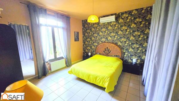 Grande maison familiale proche toutes commodités avec vue et accès privilégié au Lot