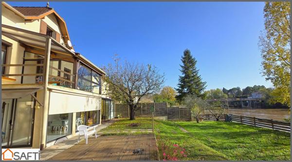 Grande maison familiale proche toutes commodités avec vue et accès privilégié au Lot