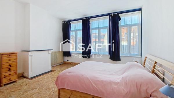 Maison semi-bourgeoise 177 m² – Authenticité préservée –  4/5 chambres -  Proximité Mouvaux