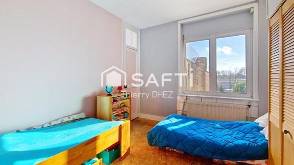 Maison semi-bourgeoise 177 m² – Authenticité préservée –  4/5 chambres -  Proximité Mouvaux