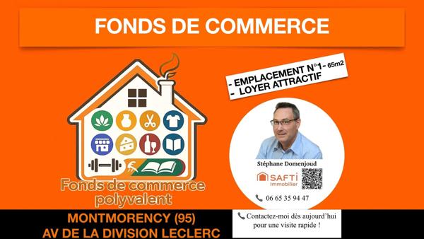 AVENUE DE LA DIVISION LECLERC - LOCAL COMMERCIAL