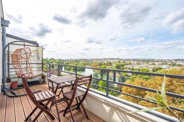Appartement familial avec vue panoramique sur la Marne