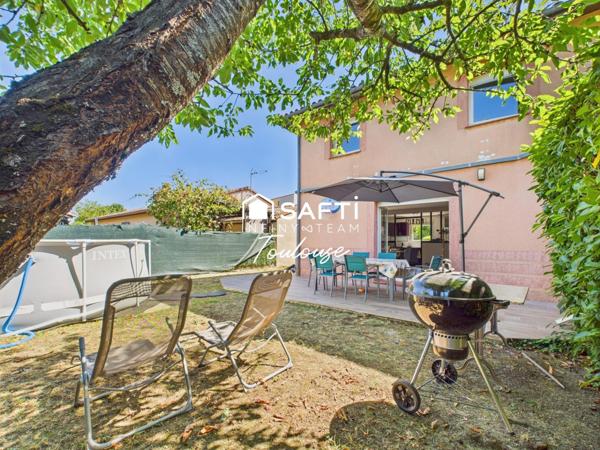 Villa duplex de 1991 avec jardin et garage. Quartier Naspe Selery. 3 chambres Proche école