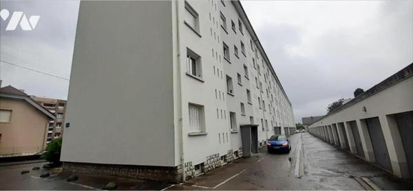 Besançon, Palente : Appartement Loué, T3 71 m² en premier étage avec garage