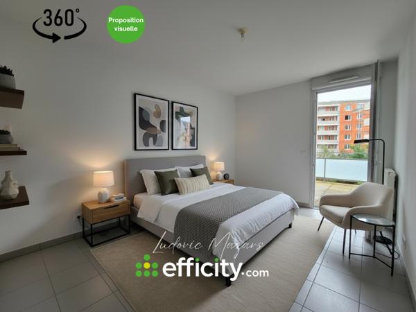 Appartement 3 pièces - 66 m² Exclusivité efficity