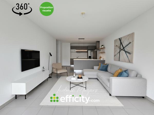 Appartement 3 pièces - 66 m² Exclusivité efficity