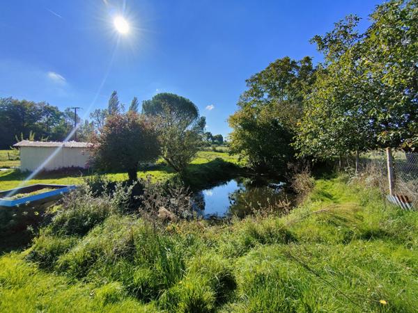 Maison T3 avec dépendances et jardin