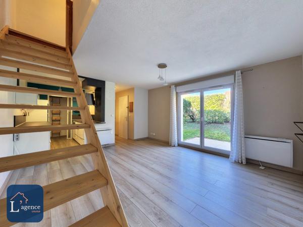 Appartement Type Maison T3 en Duplex avec Jardin Prevessin Moëns 01280