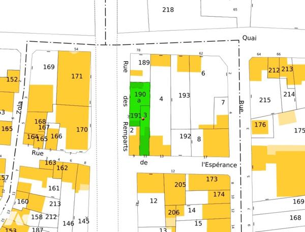 REVIN 11 rue de l'Esperance et 30 rue des remparts