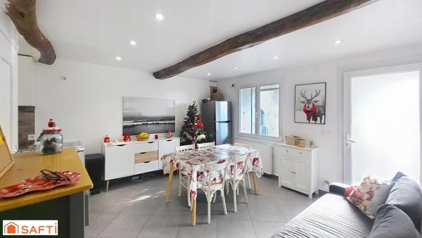 Maison T3 avec jardin et stationnement