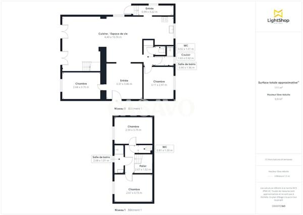 Vente Maison 6 pièces de 115m² - 95120 Ermont