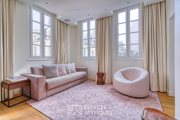Un appartement d’architecte au coeur du Marais historique