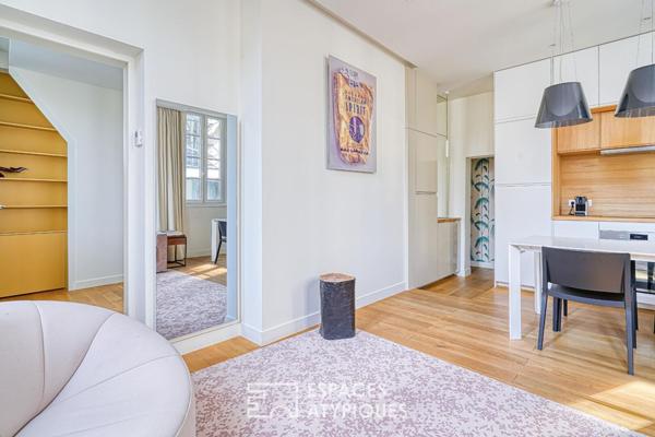 Un appartement d’architecte au coeur du Marais historique