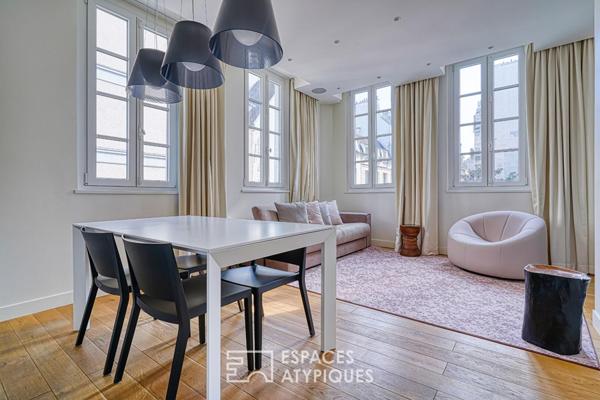 Un appartement d’architecte au coeur du Marais historique
