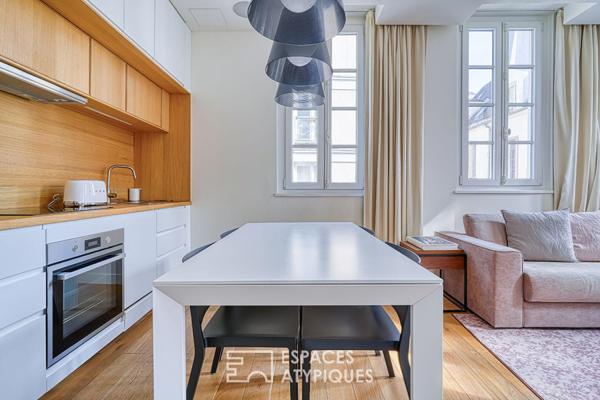 Un appartement d’architecte au coeur du Marais historique