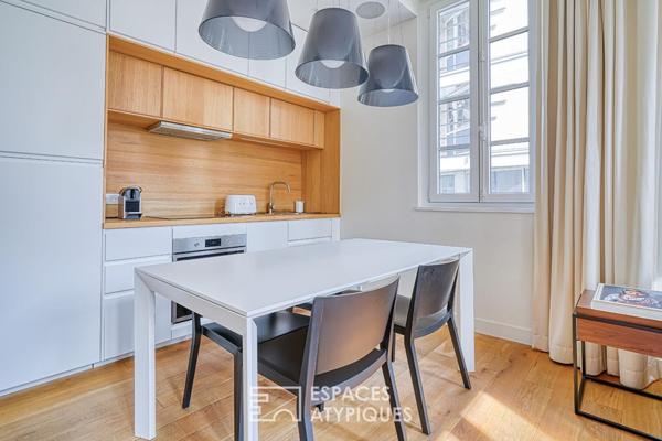 Un appartement d’architecte au coeur du Marais historique