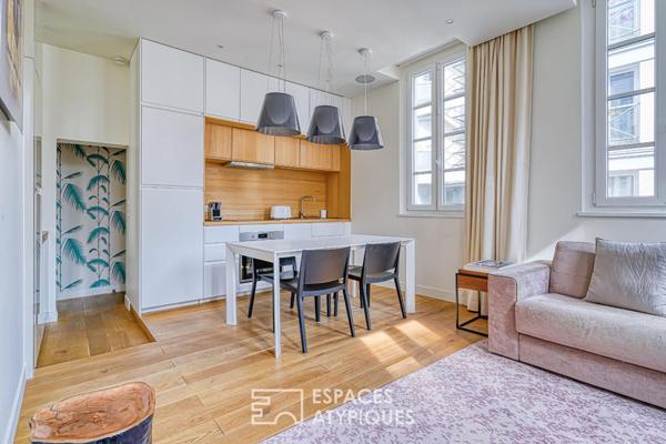 Un appartement d’architecte au coeur du Marais historique