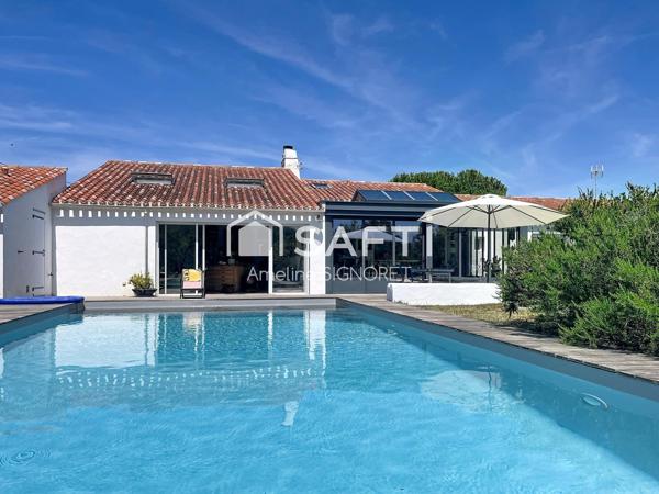 Grande maison en fond d'impasse proche du centre et des plages