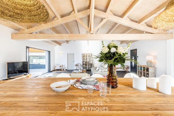 Villa contemporaine aux volumes XXL, véritable antre familial