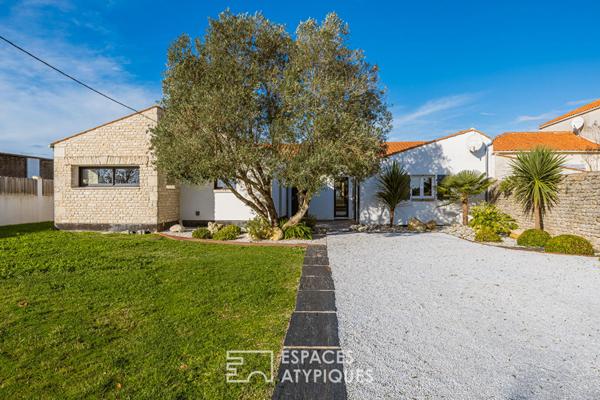 Villa contemporaine aux volumes XXL, véritable antre familial