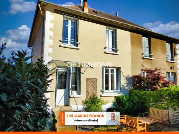 MAISON DE 95 M² AVEC SOUS-SOL, L’ENSEMBLE SUR 632 M² DE TERRAIN CLOS