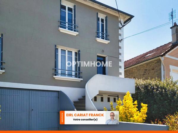 MAISON DE 95 M² AVEC SOUS-SOL, L’ENSEMBLE SUR 632 M² DE TERRAIN CLOS