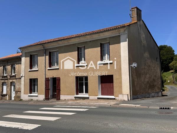 Maison 7 pièces – 162 m² -  Grange 80 m2– Terrain 552 m²