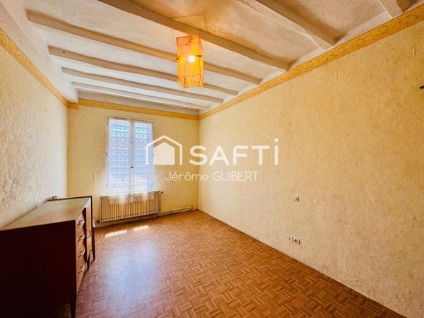 Maison 7 pièces – 162 m² -  Grange 80 m2– Terrain 552 m²