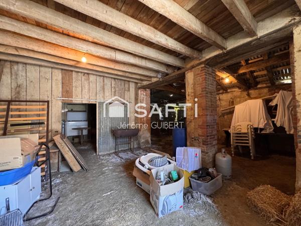 Maison 7 pièces – 162 m² -  Grange 80 m2– Terrain 552 m²