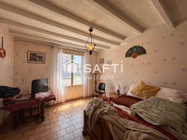 Maison 7 pièces – 162 m² -  Grange 80 m2– Terrain 552 m²