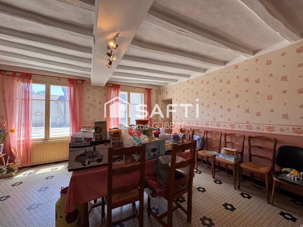 Maison 7 pièces – 162 m² -  Grange 80 m2– Terrain 552 m²