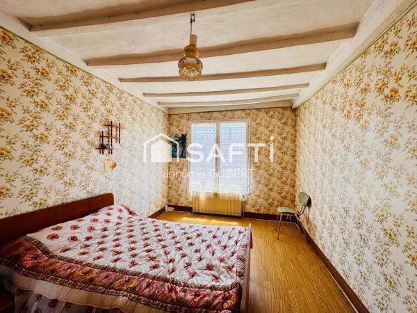 Maison 7 pièces – 162 m² -  Grange 80 m2– Terrain 552 m²