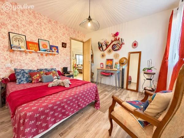 COUP DE CŒUR À PRUNETE – MAGNIFIQUE T3 AU DERNIER ÉTAGE AVEC ENTRÉE INDÉPENDANTE ET 55 M² DE TERRASSES