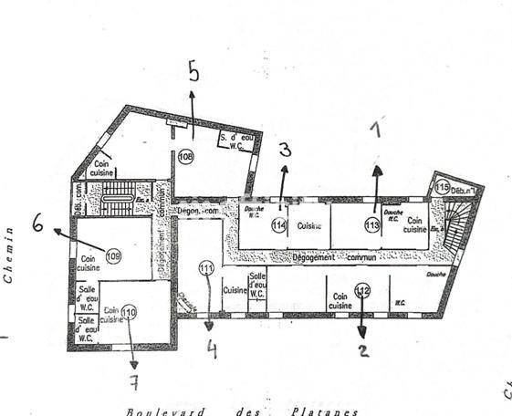 Appartement 1 pièce - 19 m²
