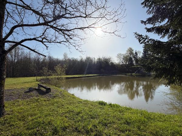 CHALET MODERNE DE PLAIN PIED ET SON PARC DE 6 000M2 AVEC ETANG
