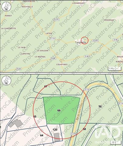 Terrain à vendre 2 900 m² Tanavelle