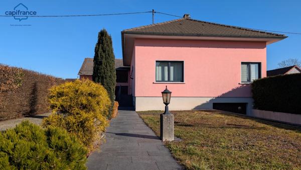 Maison à vendre 6 pièces BLOTZHEIM (68) - Maison de 120m2 sur une parcelle de 10.95m2 - Dependances et Garages extérieurs