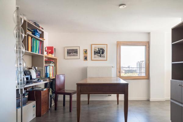 Duplex en dernier étage avec terrasse, vue Seine et Paris