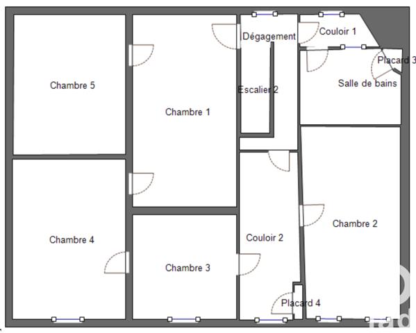 Maison à vendre 5 pièces 158 m² Bénévent-l'Abbaye