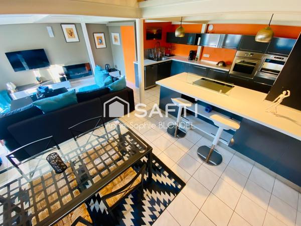 Appartement/Maison avec terrasse, cave et parking